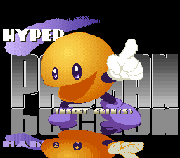 Hyper Pacman Title Screen